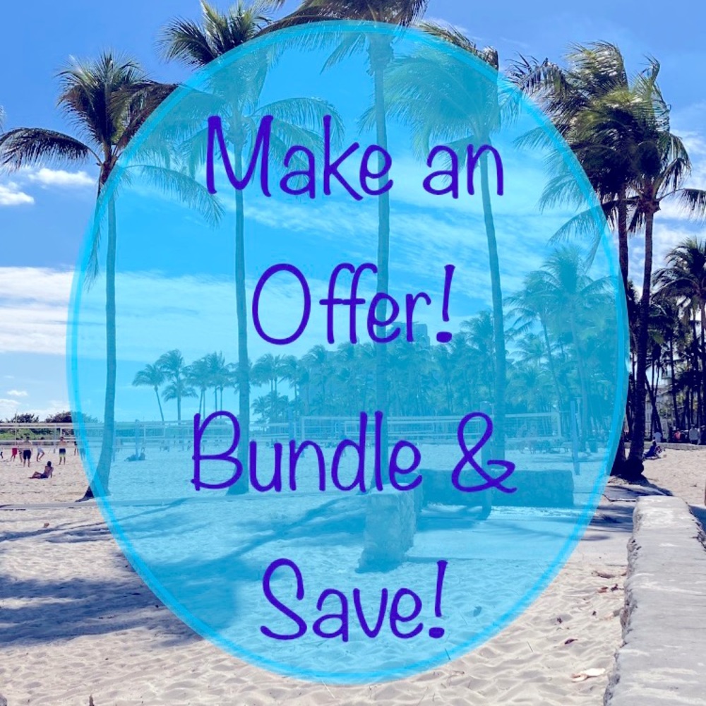 Happy to accept reasonable offers!